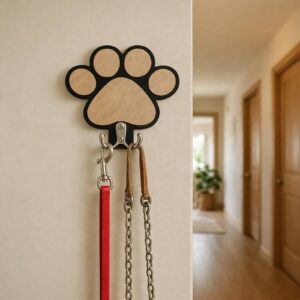 Porte laisse en patte de chien