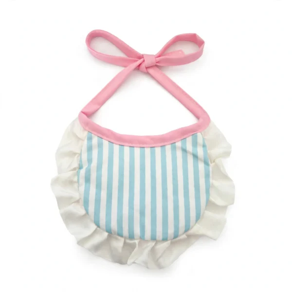 Bavoir anniversaire rose